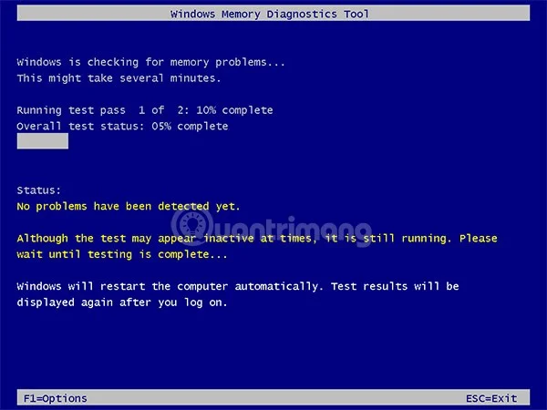 How to check RAM and check RAM errors on your computer with the highest accuracy rate