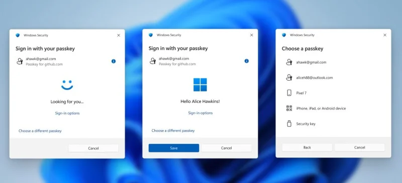 Windows Hello has a new look on Windows 11