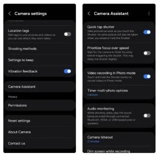 Samsung telefonlarda deklanşör gecikmesi nasıl azaltılır