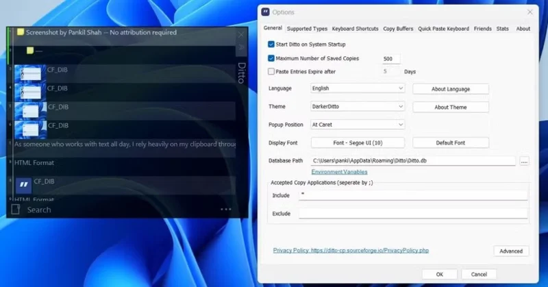 Why do people prefer Ditto over Windows Clipboard?