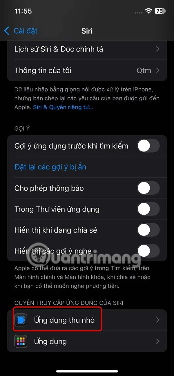 iPhone에서 Siri 제안을 끄는 방법