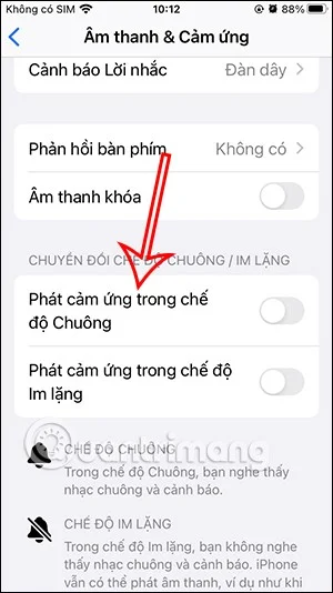 무음 모드에서 iPhone 진동을 끄는 방법