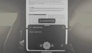 Gemini ahora puede reconocer archivos PDF que aparecen en las pantallas de los teléfonos inteligentes