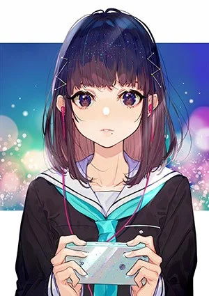 Anime-meisjesfoto's, Anime-meisjesfoto's van vele genres voor telefoons