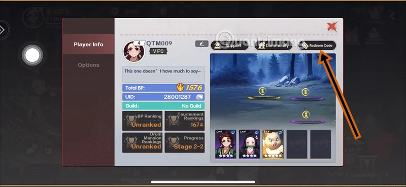 Neuester vergessener Code für MoonNight Oni Slayer und wie man den Code gegen Belohnungen einlöst