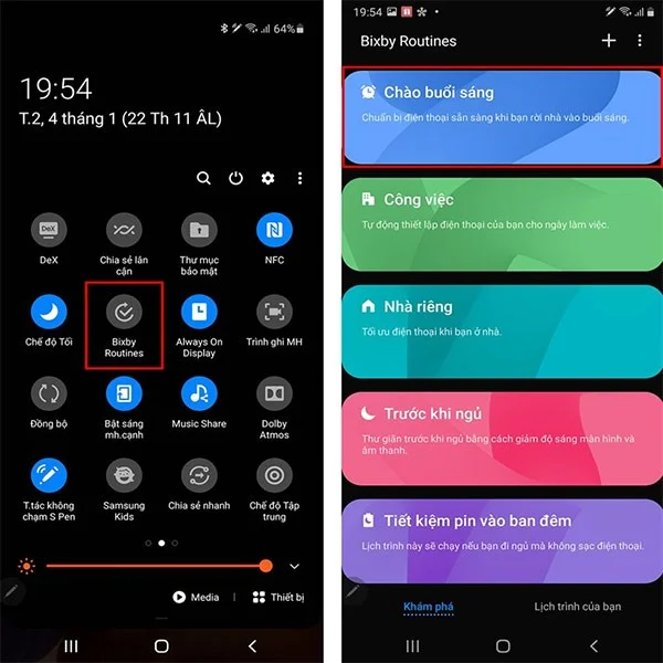 Cómo usar las rutinas de Bixby en Samsung Cómo usar las rutinas de Bixby en Samsung