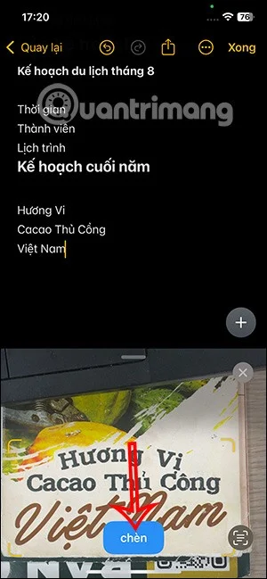 Jak importować notatki ze zdjęć na iPhonie