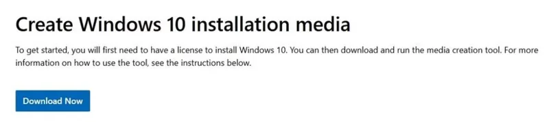 Instruções para instalar o Windows usando USB, criar USB inicializável, USB de instalação do Windows
