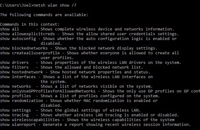8 CMD Commands to Manage Wireless Networks on Windows