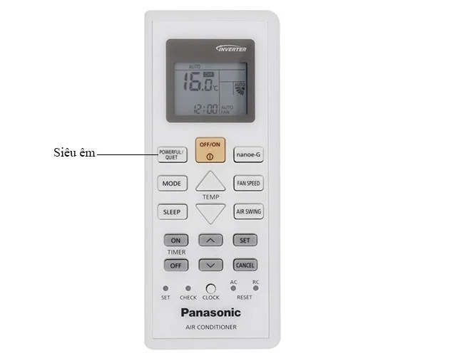 วิธีการใช้งานรีโมทแอร์ Panasonic