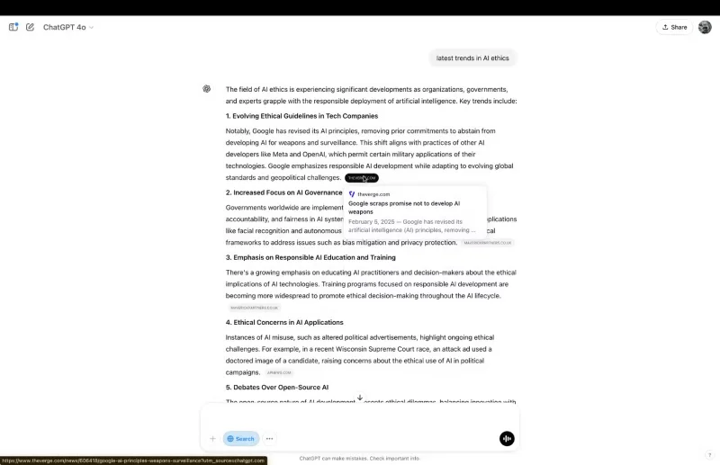 Cum să utilizați căutarea ChatGPT ca un profesionist