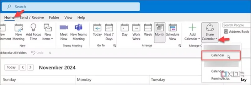 Hoe u uw agenda in Outlook deelt