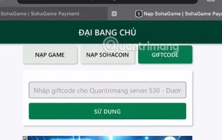 Código Dai Bang Chu, código de regalo Dai Bang Chu último evento