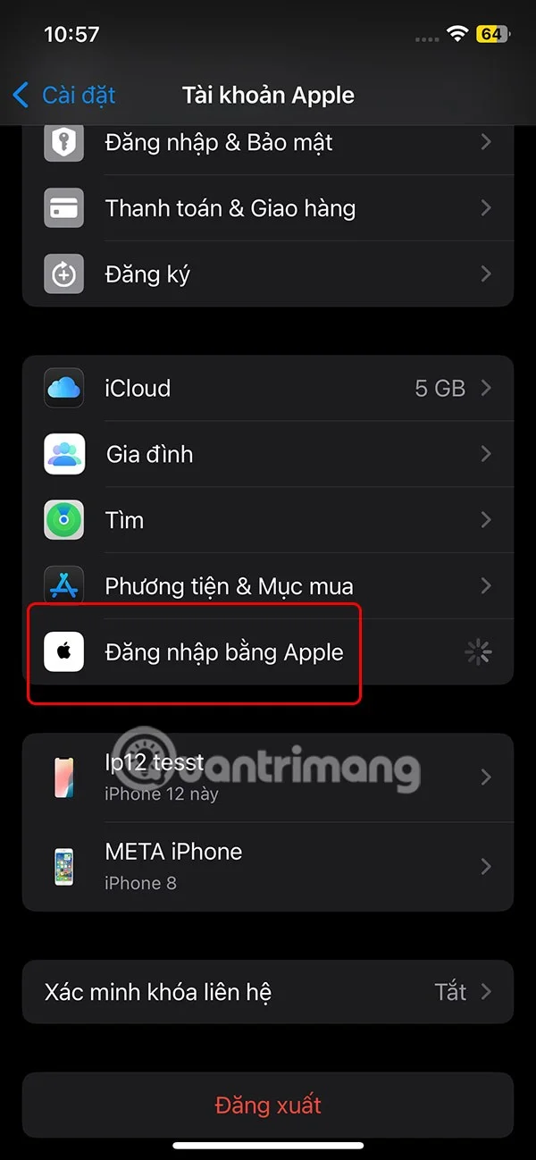 Hoe verwijder ik app-accounts die zijn aangemaakt via Aanmelden met Apple?