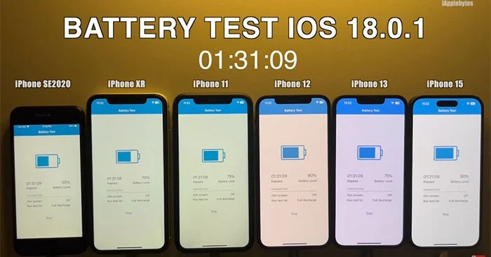 Comprobar la duración de la batería de iOS 18.0.1: ¿Qué iPhone debería actualizar?