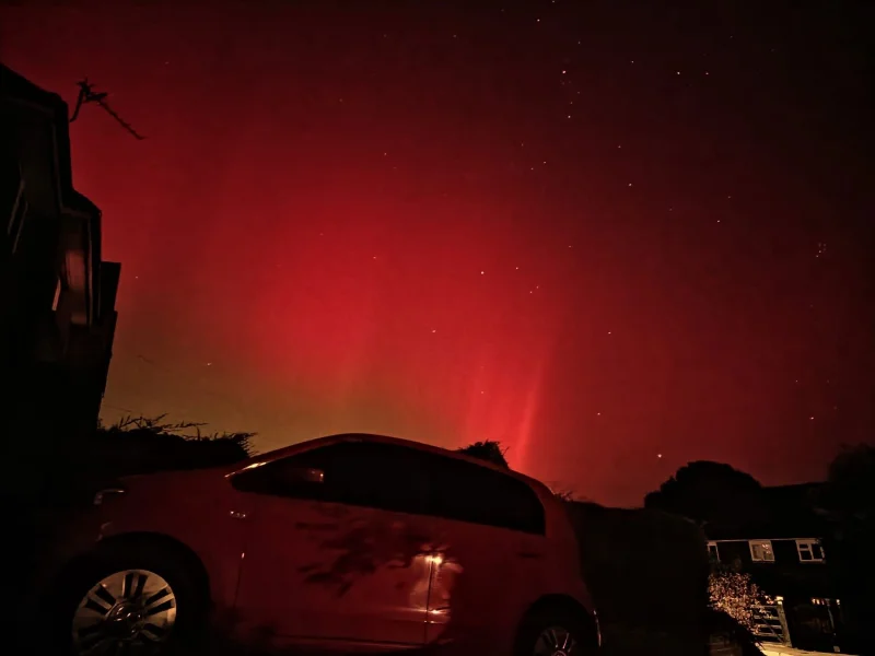Las tormentas solares están creando impresionantes auroras en todo el mundo