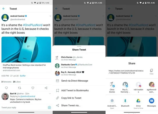 Cómo usar Near Share en teléfonos Android
