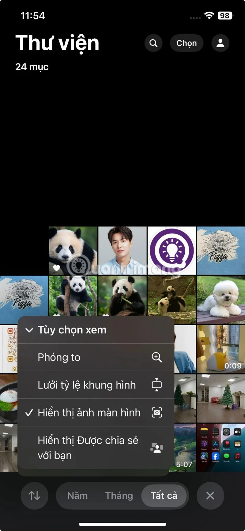 iPhone 사진 라이브러리에서 스크린샷을 숨기는 방법