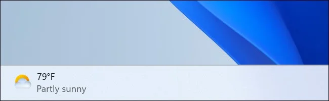 How to enable weather widget on Windows 11 taskbar