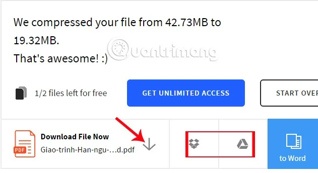Comprime archivos PDF y reduce su tamaño de forma extremadamente rápida
