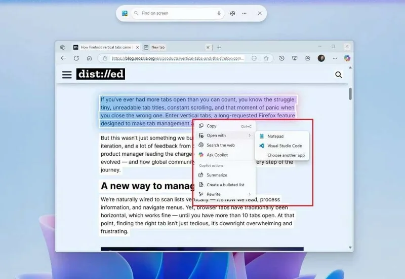 Cómo usar Click to Do en Windows 11