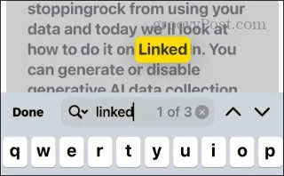 Come cercare contenuti nei file di registrazione vocale su iPhone