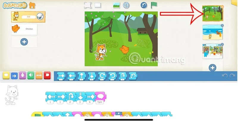Como usar loops no ScratchJR