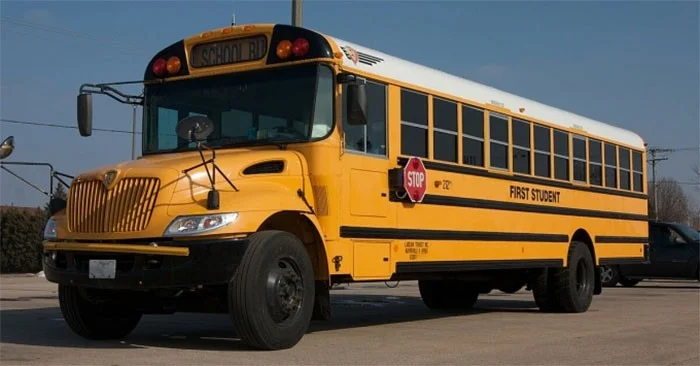 Speciaal ontwerp van schoolbussen in de VS Speciaal ontwerp van schoolbussen in de VS