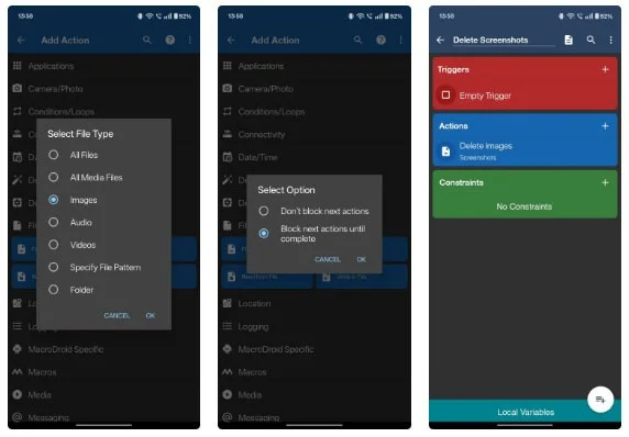Cómo eliminar rápidamente capturas de pantalla de un teléfono Android