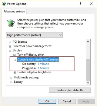 How to Change Screen Lock Timeout in Windows 10