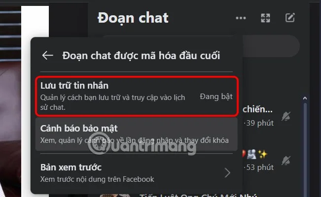 Cómo desactivar el cifrado de extremo a extremo en Messenger en el teléfono y la PC