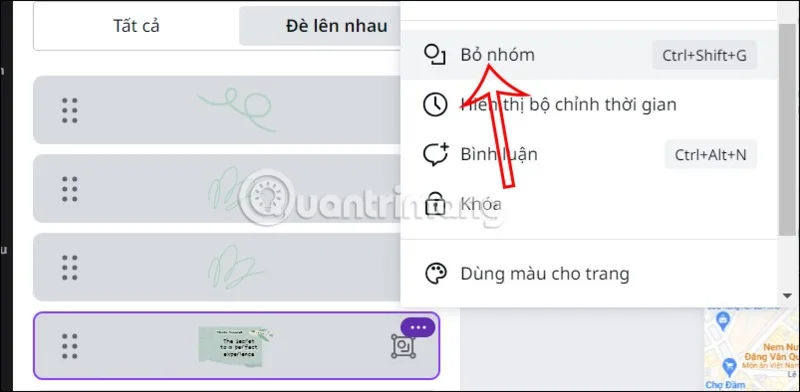 Canva'da katmanlar nasıl gruplandırılır