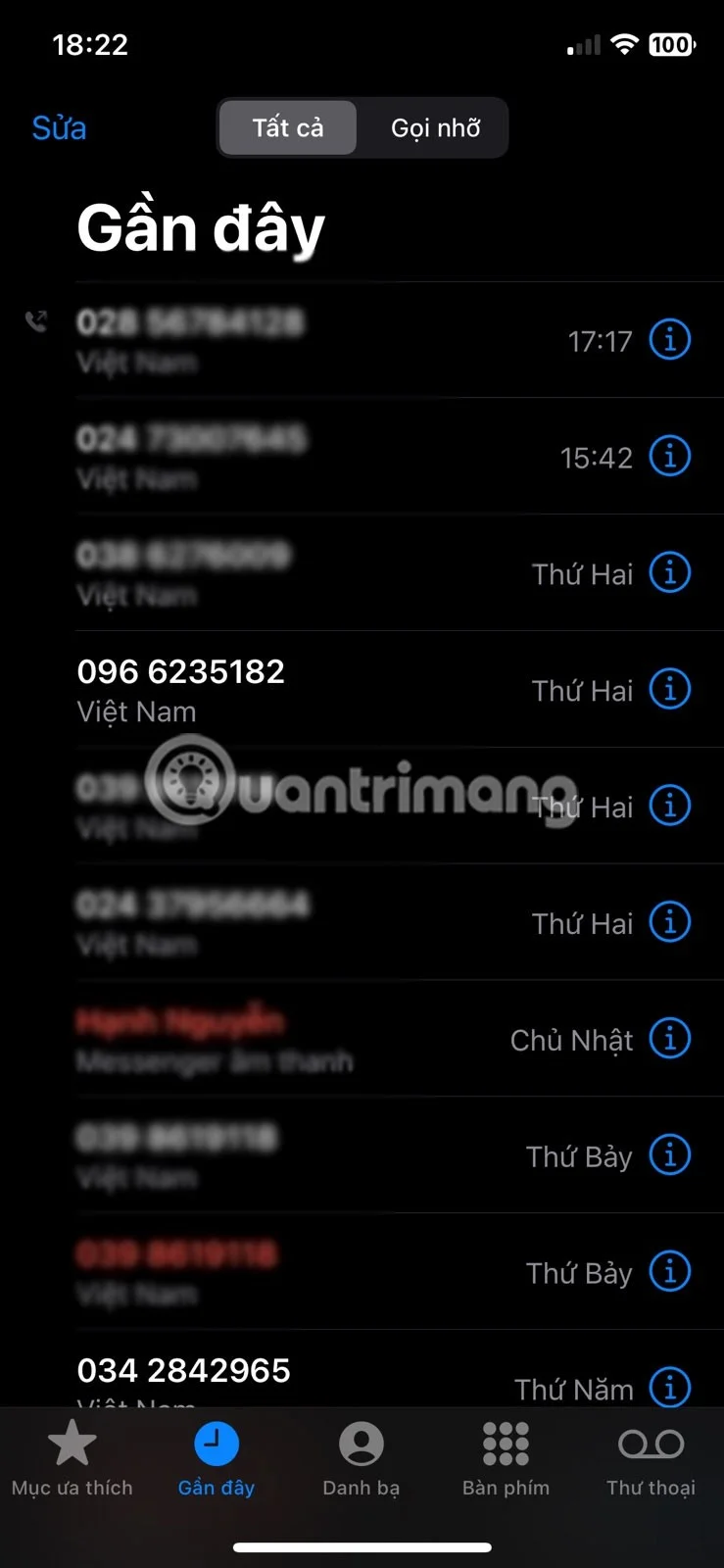 iPhone에서 통화 기록을 보고 삭제하는 방법