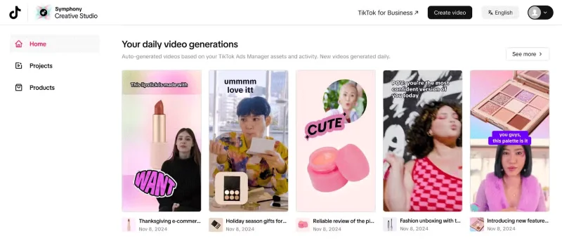 Los anuncios de IA aparecerán más en los feeds de TikTok