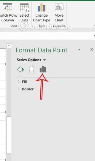 Cara melaraskan jarak antara bar dan lajur dalam carta Excel