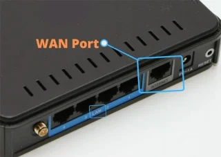 Perbezaan antara port WAN dan port LAN