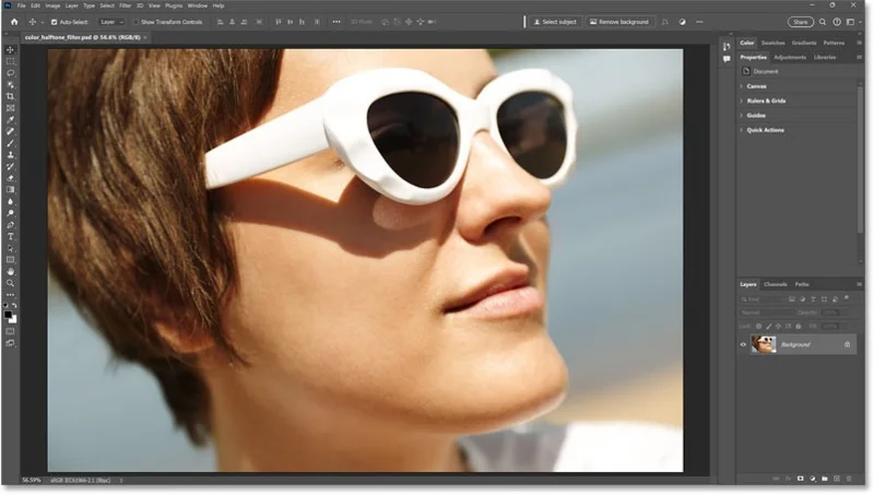 Cómo crear un mejor efecto de semitono de color en Photoshop