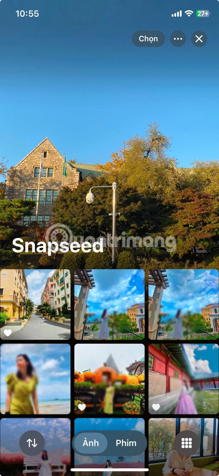 Cómo organizar fotos en el iPhone