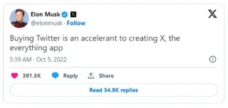 Elon Musk wil dat mensen X-video op tv bekijken