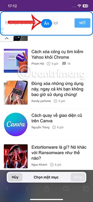 Uygulama olmadan Safari'de reklamlar nasıl gizlenir