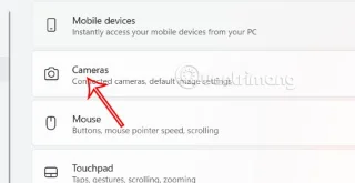 Windows 11 kamera ayarlarını sıfırlama talimatları