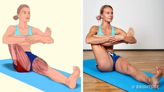 18 movimientos sencillos para estirar los músculos en cualquier posición del cuerpo