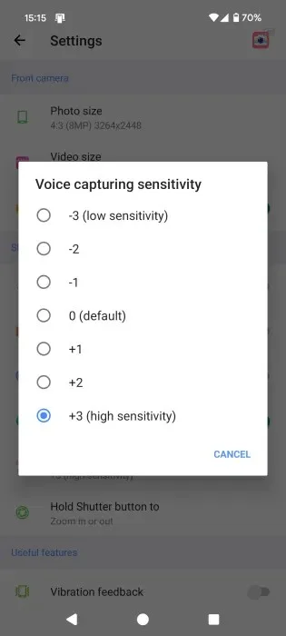 Cómo usar Palm Timer para tomar selfies en Android