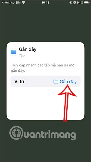 Come aprire i file recenti dalla schermata iniziale dell'iPhone