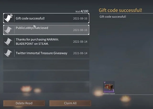 Laatste Naraka Bladepoint-code en hoe u de code invoert