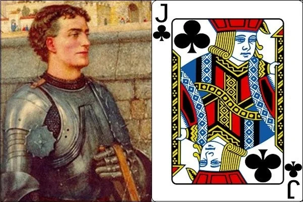 Wer sind die 12 echten Charaktere hinter den Karten J, Q und K im westlichen Deck?