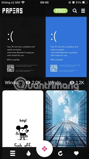 Aplikacja Experience Papers Wallpapers oferuje piękne tapety na iPhonea