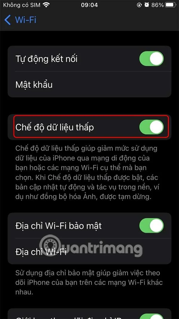 iPhone에서 저데이터 모드를 사용하는 방법