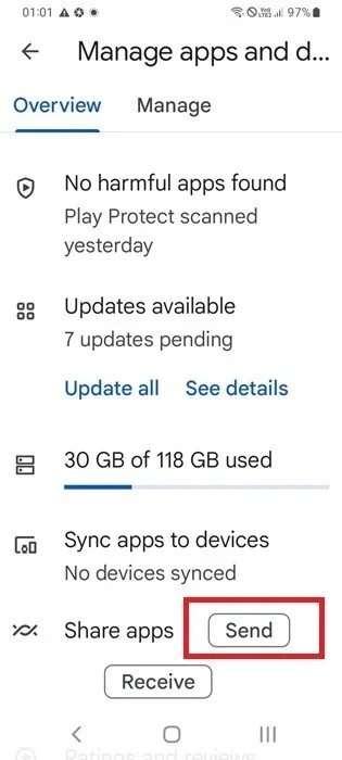 Android에서 가족과 앱을 공유하는 방법