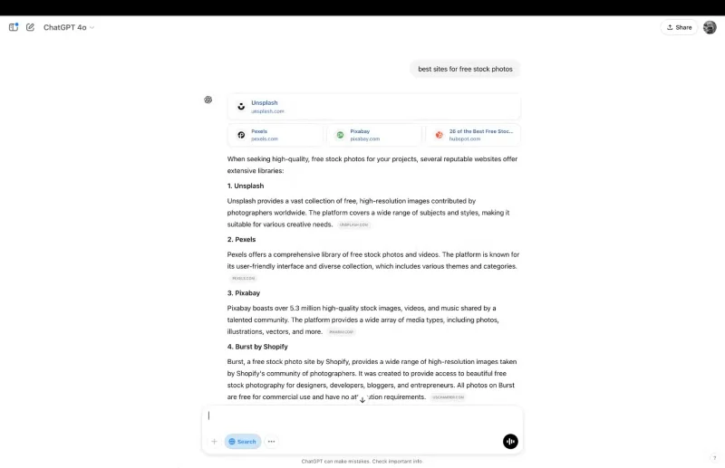Cum să utilizați căutarea ChatGPT ca un profesionist